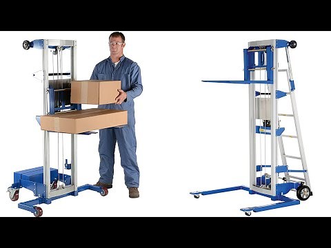 Vestil A-LIFT Hand Winch Lift Truck Video (2025)