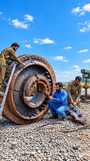 Restoring a Completely Smashed Torque Converter Stator