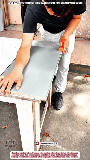 Edge Banding Trimmer Innovative Tool For Clean Panel Edges