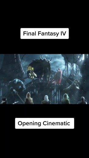 Final Fantasy IV - Opening Cinematic #finalfantasytiktok #finalfantasy #ffiv #ff4 #opening #cecil #golbez