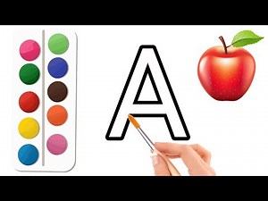 ABCD Writing and Colouring for Kids | Learn Alphabet with Fun| A to Z Letters Practice #kidslearning