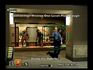 Confidential Mission One Level Playthrough using the Dreamcast Xploder :D #Dreamcast #Sega #DC #Sub