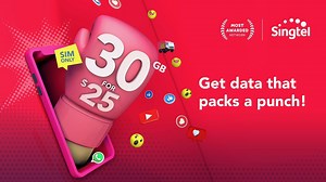 Looking for big data plan that packs a punch? Get our SIM Only 50GB for $35 plan with 1000 mins & 1000 SMS! Always stay connected on SG’s #1 network today. Sign up now at https://bit.ly/2FofBrC. #Singtel #SIMOnly | Singtel