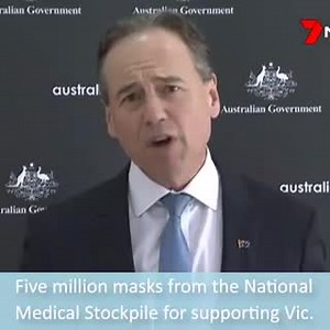2K views · 123 reactions | Five million masks have been made available through the National Medical Stockpile. Four million will be provided for the aged care and home care system, and one million will go to primary healthcare workers. | Greg Hunt | Facebook