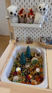 3.2K views · 32 reactions | Owl 黎 Sensory Play! | Just Like Home Daycare, Inc. | Facebook