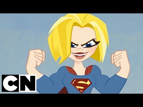 DC Superhero Girls | Supergirl turns Powergirl | Cartoon Network