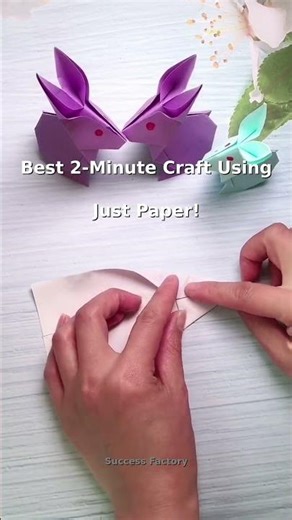 Best 2-Minute Craft Using Just Paper!