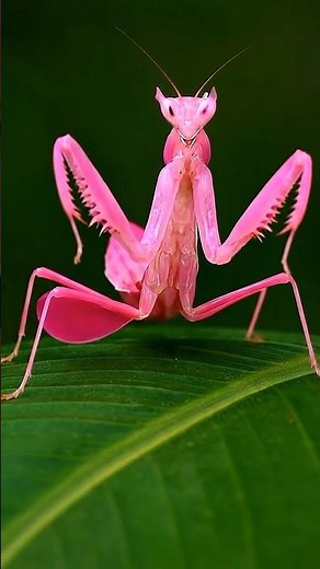 Beautiful orchid praying mantis #shorts