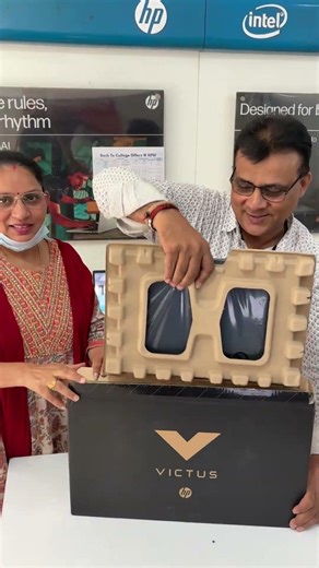 HP Victus Unboxing By Happy Customet... #laptop #hpsmart #smartphone #hppower #hp