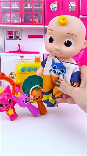 ASMR Toy Unboxing Cocomelon & Sprunki Washing Machine Set | Satisfying Toy Sounds with Subeo Toys