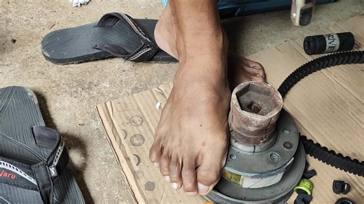 #Justdiy cvtclean change 1k rpm center spring change 1k rpm clutch spring