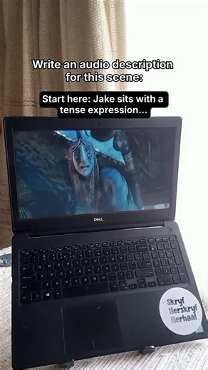 Write An Audio Description For This Scene. How did you do?