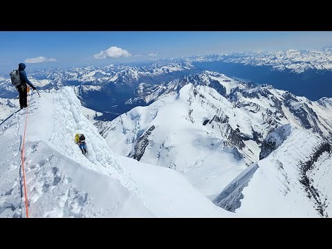 Mount Robson. Mountaineering in the Canadian Rocky Mountains