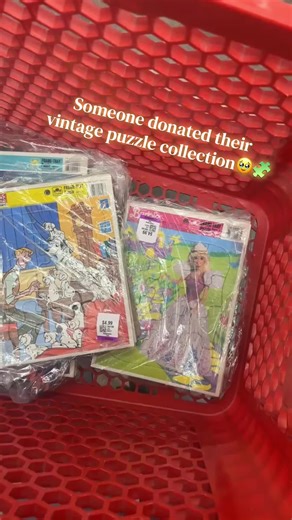 Explore Vintage Puzzle Collection from Goodwill