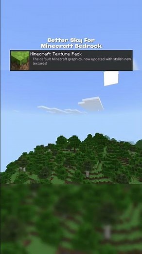 Better Sky For Minecraft Bedrock 1.21+#texturepack #minecrafttexturepack #texturepackmcpe #mcpe
