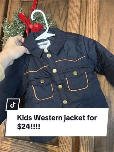 Affordable Western Jacket for Kids from Old Navy