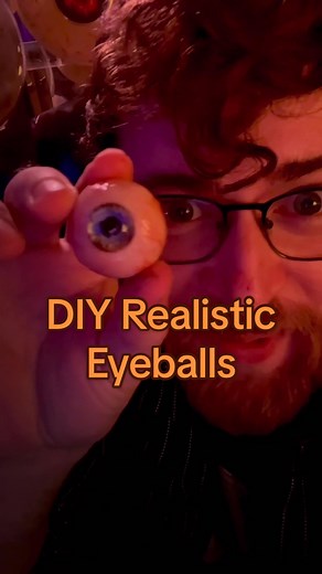 This is the simplest way I know to make realistic eyeballs for all your prop and costume needs this Halloween! I’ve got tips for making BIGGER Eyes too, keep an eye out for that video! #Halloween #Halloween2024 #DIY #Props #Costumes #Eyes #Spooky #HowTo #HalloweenHowTo #Sculpture #Eyeball #Art #Artist #ArtistsOnTiktok #Summerween #Augtober