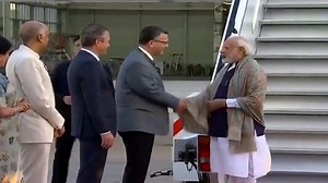 PM Modi receives a warm welcome as he reaches Germany to attend G7 Summit | https://bit.ly/3nnkCTO | The Economic Times