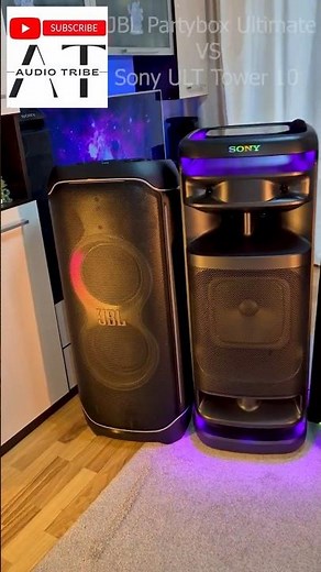 JBL Partybox Ultimate VS Sony ULT Tower10 MAX Volume Test