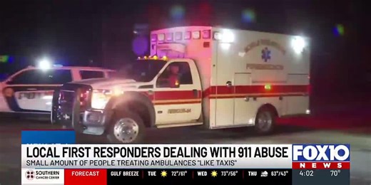 Mobile ambulance officials say 911 abuse is causing major strain on emergency services