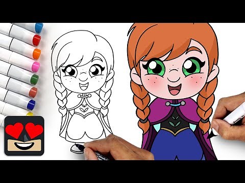 How To Draw Anna | Frozen