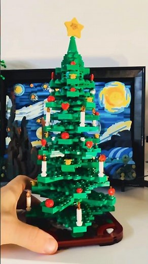 🎄 I Built a LEGO Christmas Tree | Festive Holiday LEGO Build! #lego #xmas #weihnachten ‪@LEGO‬
