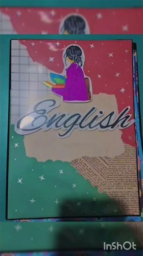 English project file cover design ideas. 🖍💡Simple and easy.