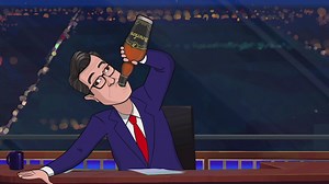 TONIGHT: Stephen and Jon sent cartoon versions of themselves to do the show. See if you can spot the difference! | The Late Show with Stephen Colbert