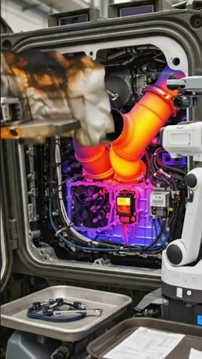 Mind-bending thermal diagnostics! Seeing the unseen #shorts #thermal #diagnostics #testing #tech