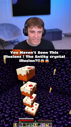 This Minecraft illusion just broke your brain #shorts #mindblown #minecraft