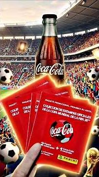 DID I GET THE COMPLETE 2026 COCA-COLA PANINI STICKER COLLECTION? 🏆 UNBOXING 10 PACKS ⚽🎉