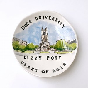 Personalized Graduation Gifts College Graduation Ring Dish: Handmade Clay Keepsake - Etsy