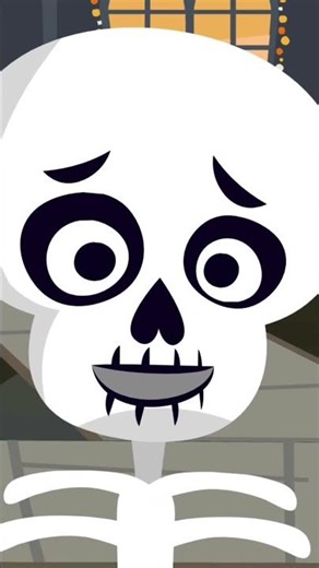 5 Σκελετούληδες | Animated Παιδικό Τραγούδι 💀