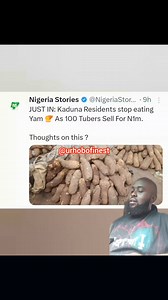 3.2K views · 140 reactions | N10,000 for 1 tuber of yam  #kaduna #yam #yams #yamyam #urhobofinest | Urhobofinest | Facebook