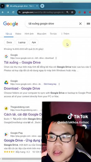 cách tạo ổ đĩa Google Drive trên máy tính, cài đặt và sử dụng Google drive như ổ đĩa cứng trên máy tính #minhlakhoa #khoatinhoc #tinhocvanphong #tipspc #meotinhochay #googledrive #learnontiktok
