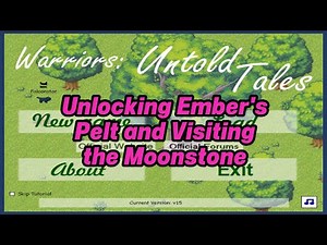 Warrior Cats Untold Tales Stream: Unlocking Ember's Pelt and Visiting the Moonstone