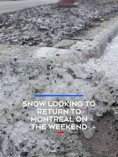 After some freezing rain and ice, Montreal is set to get more snow on the weekend. #weekendweather #weekend #montreal #quebec