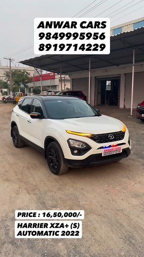 TATA HARRIER 2022 XZA S 85000 KMS DRIVEN NEW TYRES #carshopping #gunturcars #secondhandcars #guntur #preownedcars #autosales #carsale #bestoffers #usedcars #andhrapradesh #trending #viral #viralvideos #kadapa #kurnool #anantapur #tirupati #vizag #vijaywada #ongole #nellore #kakinada | ANWAR CARS