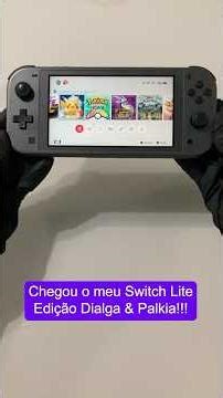 My Nintendo Switch Lite - Dialga and Palkia Edition arrived! #nintendo #pokemon