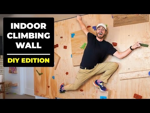 Can You Build an Indoor Rock Climbing Wall?
