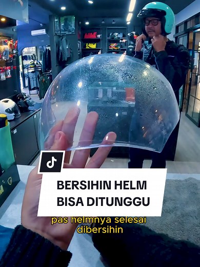 Bersihkan Helm Kotor Hanya dalam 20 Menit di RSV