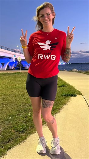Steph, an Air Force Veteran and former substance abuse counselor, spent her career helping others find strength. When she separated from service, she faced a mission she hadn’t trained for...rebuilding her own health. Then she found Team RWB. Now? She’s a Firestarter. Training for her first bodybuilding comp. Signing up for every local race she can find. Lighting the way for others to rediscover their purpose through movement, connection, and a mission that still matters. Let’s go, Steph. Keep s