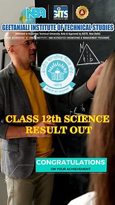 126 reactions | Congratulations to all Class 12th Science Students....!!! Admissions Open for B.Tech Contact: 9116039801/9116039802/9116039803 #gits ##BTech #admissionsopen2023_24 | Geetanjali Institute of Technical Studies | Facebook