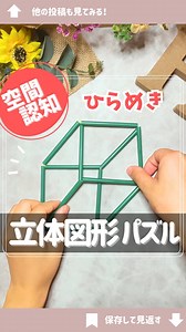 ひい先生⁂共に育つ学校と家庭 | @home_move888 日常生活で子どものつまずきを減らす おうち運動遊びを紹介しているよ！ 見返したい時は、右上の【・・・】をタップして保存してね❣️ ーーーーーーーーーーーーーーー \\立体図形パズル// 子どものひらめき大爆発！❤️‍🔥 いろんな図形を発見したり... | Instagram