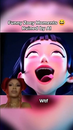 Funny Zoey Moments 😆 | Ruined by AI Part 2 #Shorts