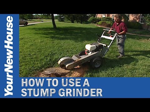 How to Remove Stumps Quickly - Stump Grinder