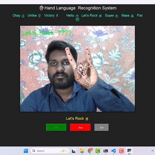 ✋🤘✊✌️👋AI Hand Gesture & Sign Language Detection using MediaPipe