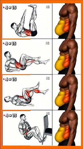 10 Minute Abdominal Workout at Home | Get Six Pack Abs Fast (No Equipment)