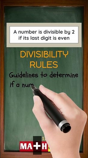 What is a Divisibility Rule in Math? | The Secret to Faster Math!