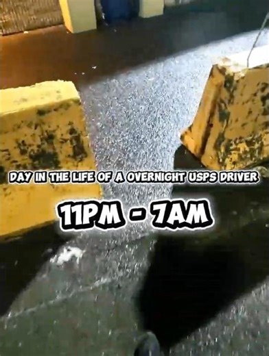 Day In The Life Of A USPS Overnight Driver
